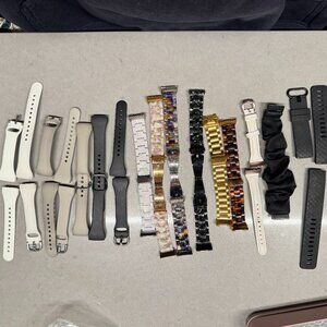Assortment of Fitbit Charge 4 / Charge 3 Bands and Charge 3 SE Bands
